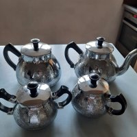  Стар руски сет за чай, снимка 2 - Колекции - 43550044