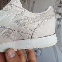 маратонки  Reebok Classic Leather Shimmer  номер 35, снимка 8 - Детски маратонки - 40232019