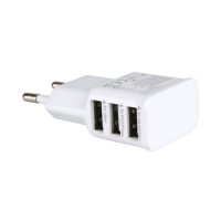 SAMSUNG Зарядно с 3 USB порта, адаптер за телефон, смартфон, айфон, снимка 2 - Оригинални зарядни - 33630185