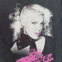 Pink, The twilight,Здрач,тениска,значки, снимка 2 - Тениски - 40689743