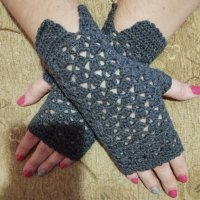 Памучни дамски ръкавици, снимка 11 - Ръкавици - 43102794