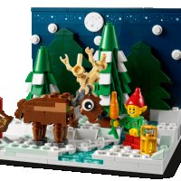 Lego 40484 Предният двор на Дядо Коледа - Santa's Front Yard, снимка 3 - Колекции - 43794017