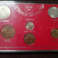 Лот гланц,UNC,Great Britain,1967,монети, снимка 3 - Нумизматика и бонистика - 43377825