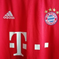 Bayern Munich Robert Lewandowski Adidas оригинална фланелка тениска Левандовски размер L, снимка 3 - Тениски - 38840278