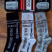 Маркови луксозни високи, дълги дамски чорапи DIOR,  Dolce&Gabbana, снимка 7 - Дамски чорапи - 38488507