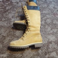 Timberland-ботуши до коляното 37-38 номер, снимка 1 - Дамски ботуши - 43184851