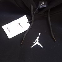 Nike jordan - памучен ватиран суичър, снимка 2 - Суичъри - 44081796