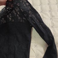 Дантелена блуза, снимка 5 - Блузи с дълъг ръкав и пуловери - 36957654