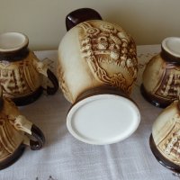 За любителите на релефната керамика – сервиз „Молдова“ , снимка 12 - Сервизи - 37383778