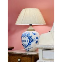Настолна лампа "Antique Blue", снимка 4 - Настолни лампи - 44114648