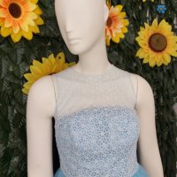 много обемна бална официална рокля синя, снимка 7 - Рокли - 36026433