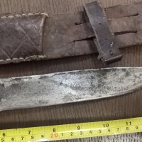 Стар ловен нож, снимка 5 - Антикварни и старинни предмети - 40509723