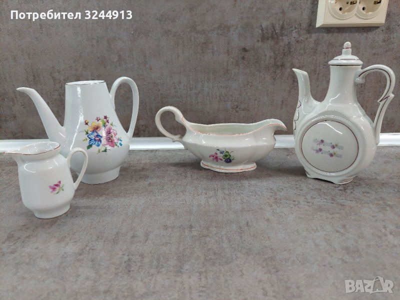 Български порцелан на завод ,,Китка" Нови Пазар , снимка 1