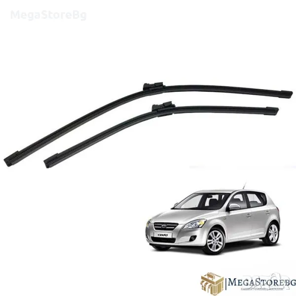 Предни чистачки за Kia Seed (07-09) 2бр/к-т, снимка 1