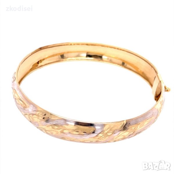 Златна дамска гривна 7,31гр. 14кр. проба:585 модел:21187-1, снимка 1