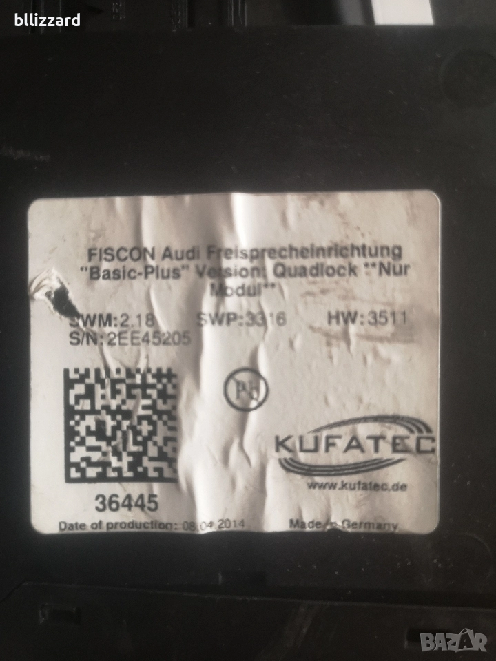 Audi q5,A4, q3, hansfree, bluetooth, снимка 1