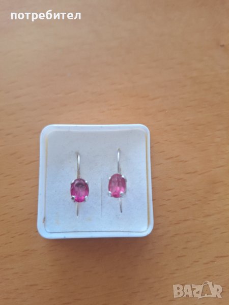 Руски сребърни обеци, снимка 1