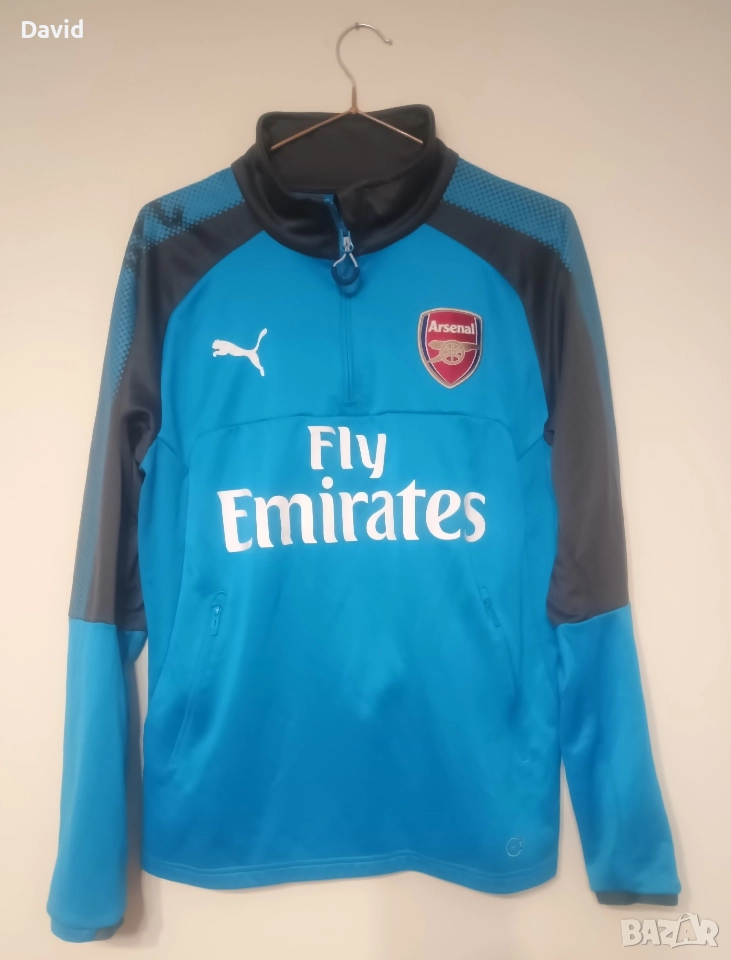 Оригинално Горнище на Арсенал 1/4 Zip 17/18, снимка 1