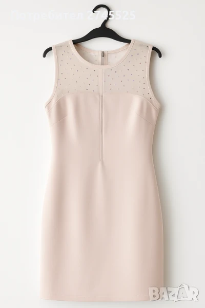 Бежова рокля , снимка 1