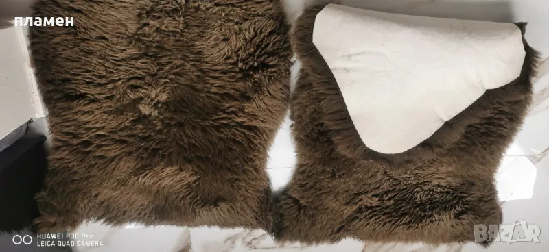 2бр агнешки кожи, снимка 1