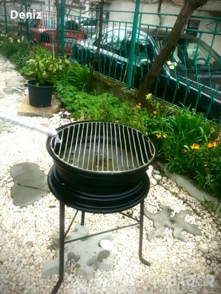 Барбекю от джанта, снимка 1