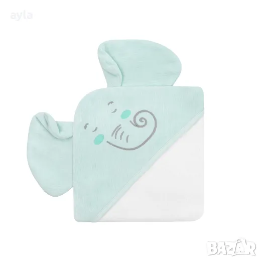 Хавлия с качулка 90/90см тери, снимка 1