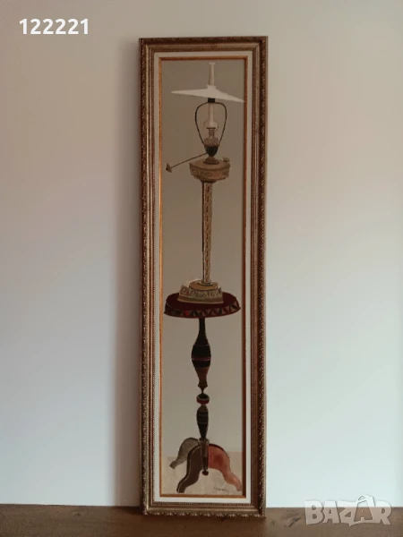 Картина "Старата лампа", снимка 1