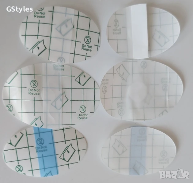 водоустойчиви лепенки за уши - 3 модела , снимка 1