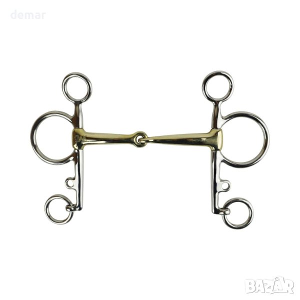 Накрайници за конна езда от немско сребро 13 см, снимка 1