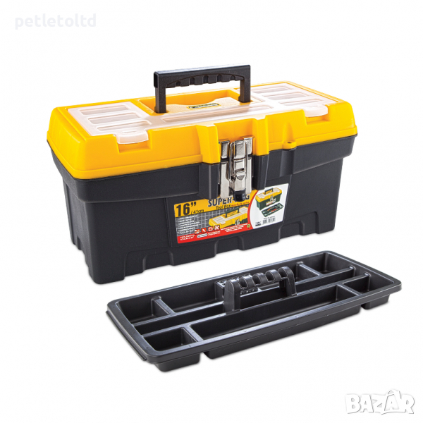 Куфарче за инструменти 16” с метална закопчалка  Арт.№ 2076  , снимка 1