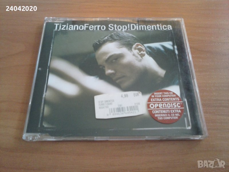 Tiziano Ferro – Stop! Dimentica CD single, снимка 1