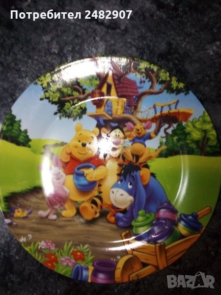 Детска порцеланова чиния, снимка 1