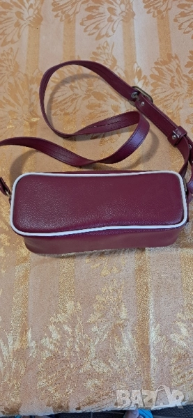 Стара кожена чантичка , снимка 1