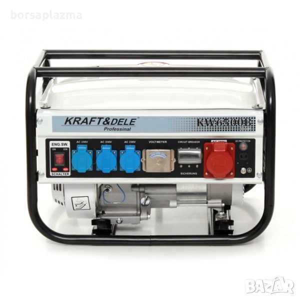 Генератор за ток KraftDele KD105/ 2500W 12V/230 / 380V, снимка 1
