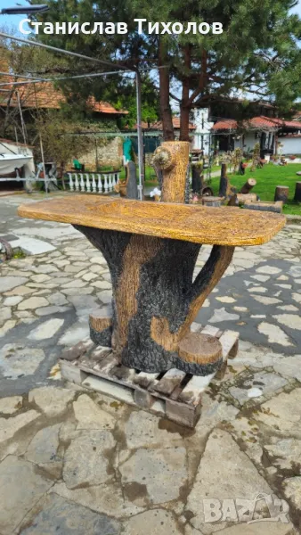 Градински чешми от щампован бетон, снимка 1