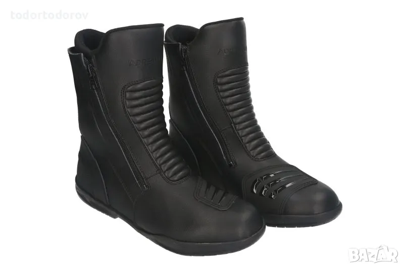 Топ Цена Турър мото Ботуши ADRENALINE HYPER BLACK ,водоустойчиви!, снимка 1