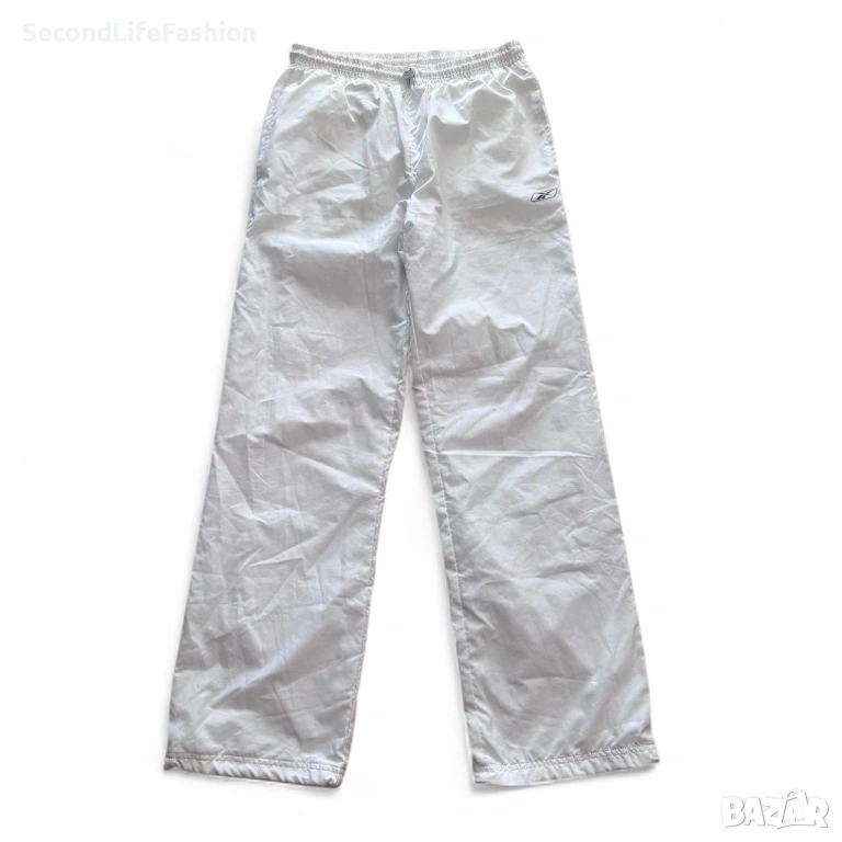 Дамски спортен панталон Reebok, бял, размер S, снимка 1