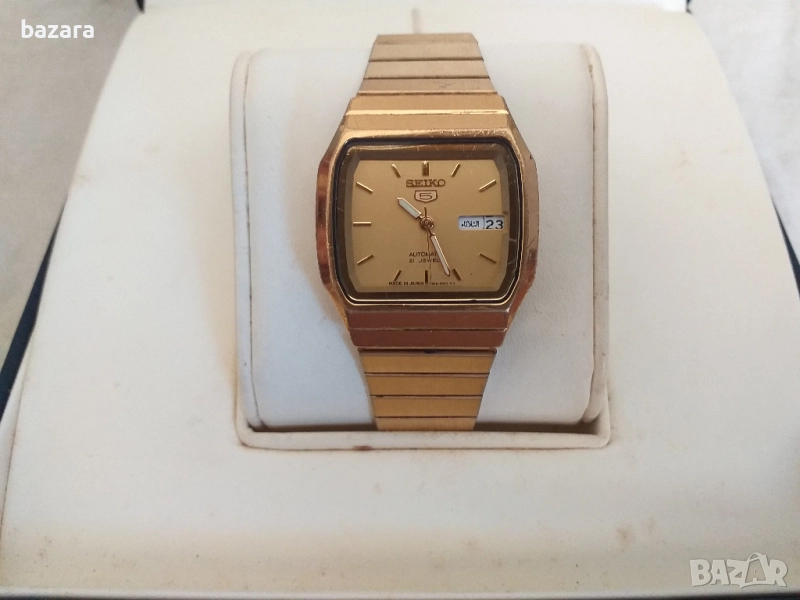 Позлатен Сейко 21 камъка, снимка 1