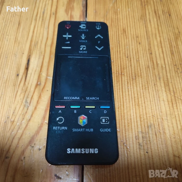 Смарт дистанционно SAMSUNG  AA59-00773A/RMCTPF2BP1 Voice Touch  Remote Control Smart Hub., снимка 1
