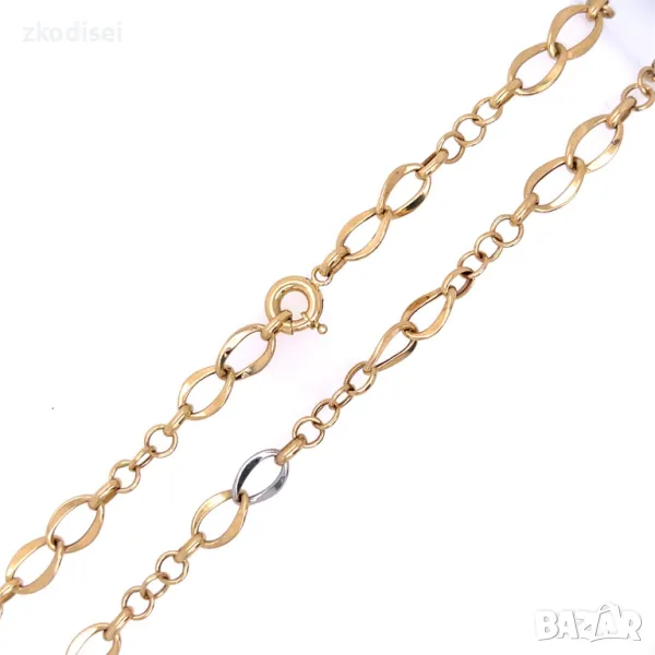 Златен синджир 7,38гр. 51см. 14кр. проба:585 модел:3553-2, снимка 1