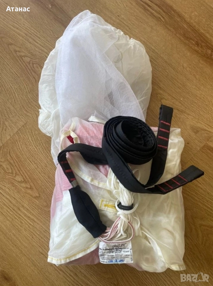 Запасен парашут MCC Aviation SA SOS LIGHT XL 135 kg , снимка 1