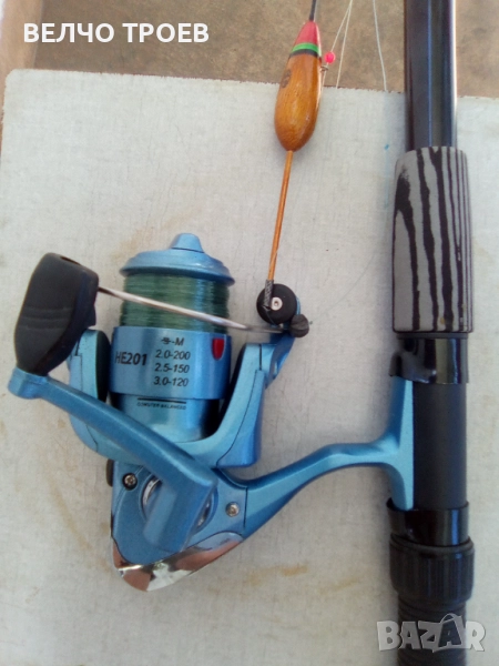 Въдица с макара и плувка, снимка 1