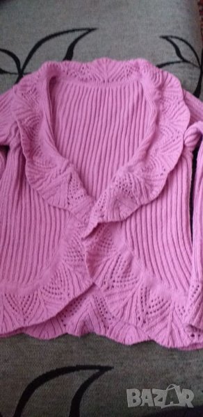 Детска плетена жилетка, без копчета, размер 8, снимка 1