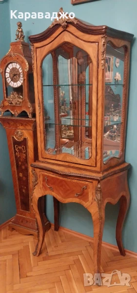 Антична Френска Витрина, снимка 1