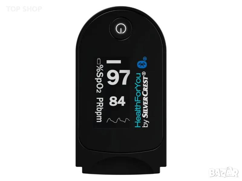 Пулсоксиметър, с Bluetooth® SILVERCREST® PERSONAL CARE, снимка 1