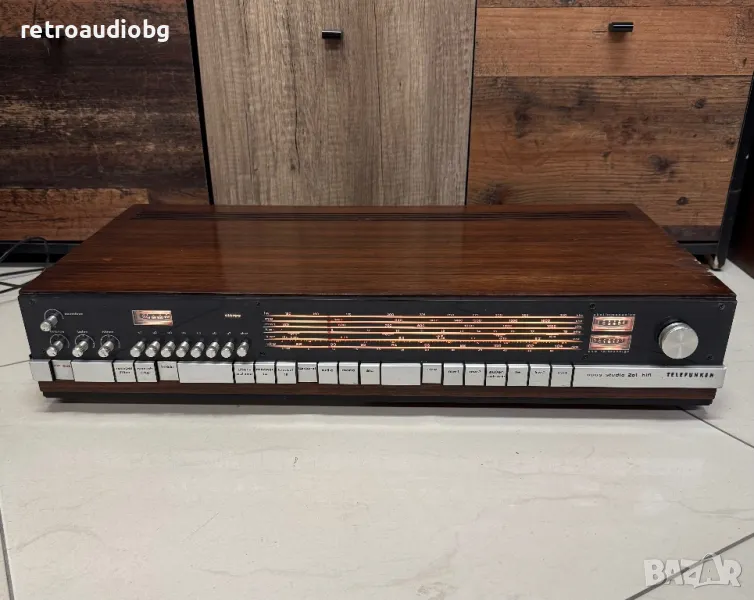 💥Винтидж аудио транзисторен ресивър TELEFUNKEN OPUS STUDIO 201 - 1970 г. 💥, снимка 1