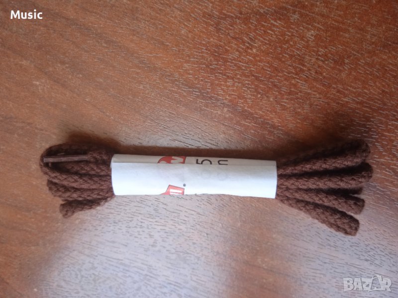 Kiwi оригинални кафяви връзки за обувки, снимка 1