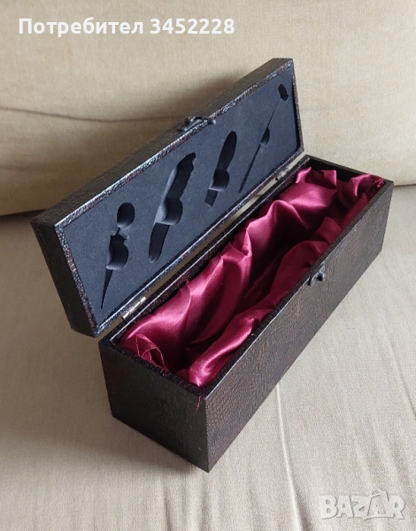 кутия за вино за ценители отлична , снимка 1