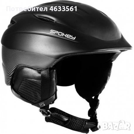 Каска за ски и сноуборд Spokey Columbia Black, снимка 1
