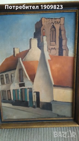 Масло върху платно , снимка 1